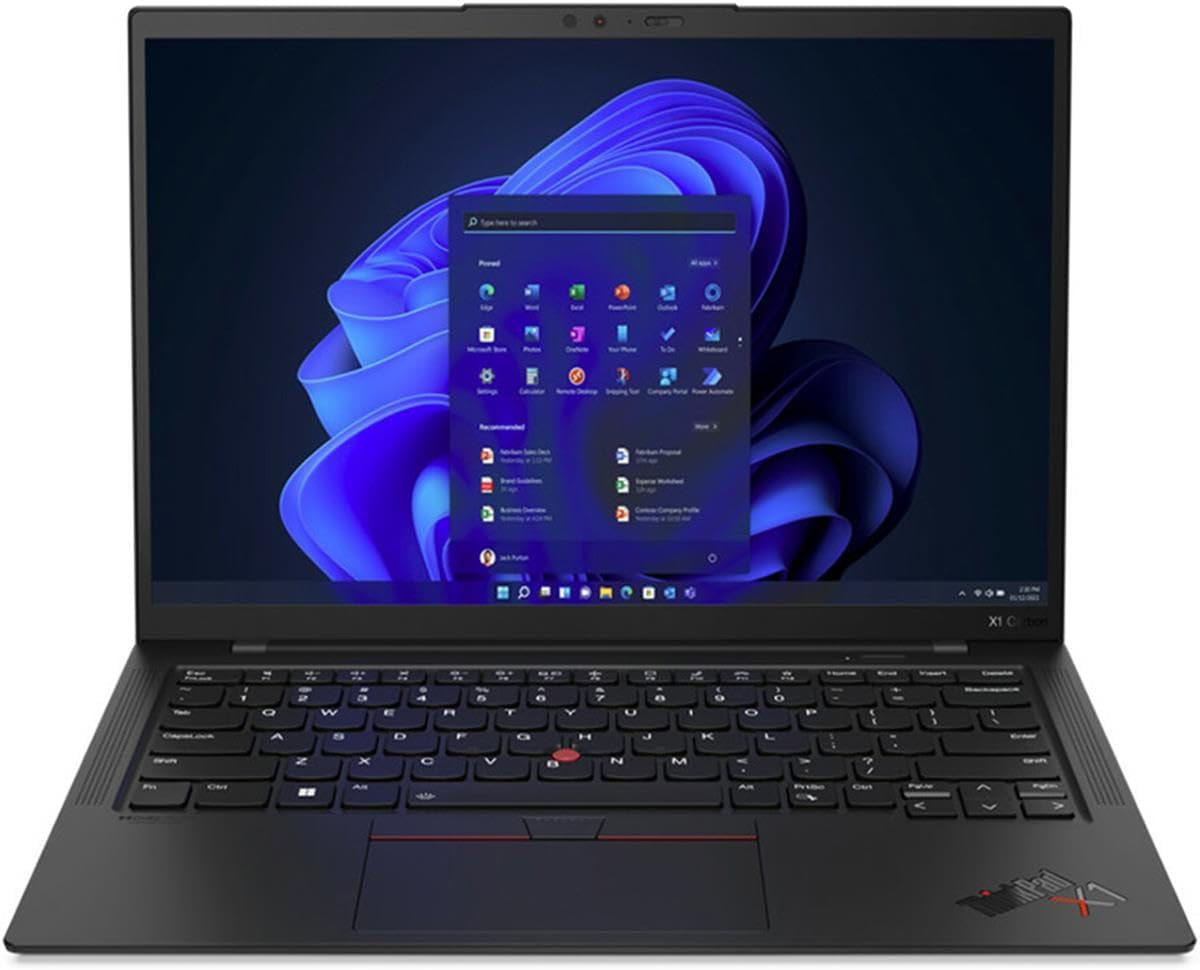 Lenovo ThinkPad X1 Carbon Gen 10 21CB000CUS 14' Touchscreen Notebook - WUXGA - 1920 x 1200 - Intel Core i7 i7-1260P Dodeca-core (12 Core) - 16 GB Total RAM - 512 GB SSD - Black Paint