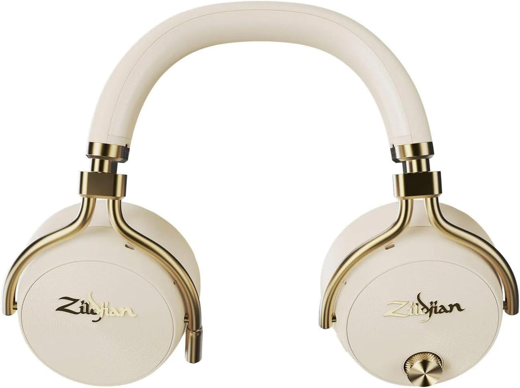 Zildjian ALCHEM-E Perfect Tune Headphones - Sandstorm Bundle with Case, Stand, and Austin Bazaar Polishing Cloth