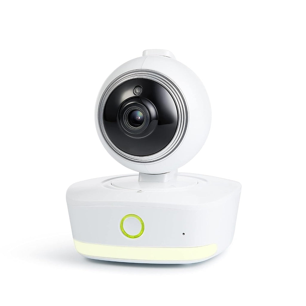 Bebcare iQ - Smart HD Baby Monitor: Full HD 1080p Video, Pan-and-Tilt, Temperature Sensor, Motion and Sound Alert, Stand-Alone Audio Monitor Unit (Without Breathing Sensor Mat)