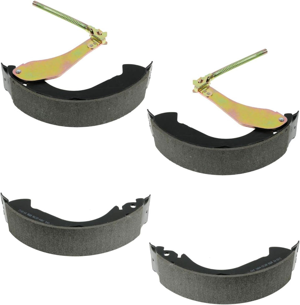 New Rear Brake Shoe & Drum Kit Compatible With Chevy Silverado 1500 Classic 2005-2008 Compatible With GMC Sierra 1500 Classic, Replacement for BFS00100