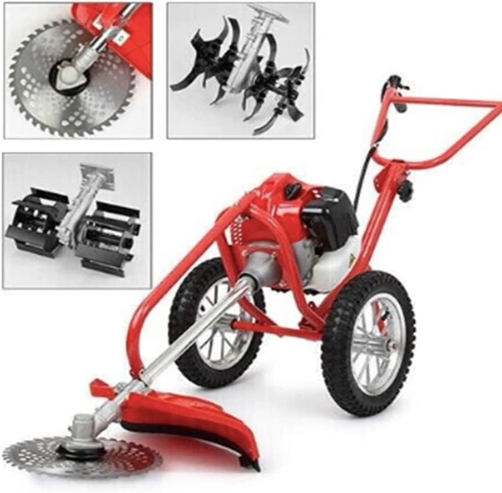 GX35 Hand Push Lawn Mower Trimmer Gasoline Brush Cutter 4 Stroke Lawn Mower Cultivator Tiller