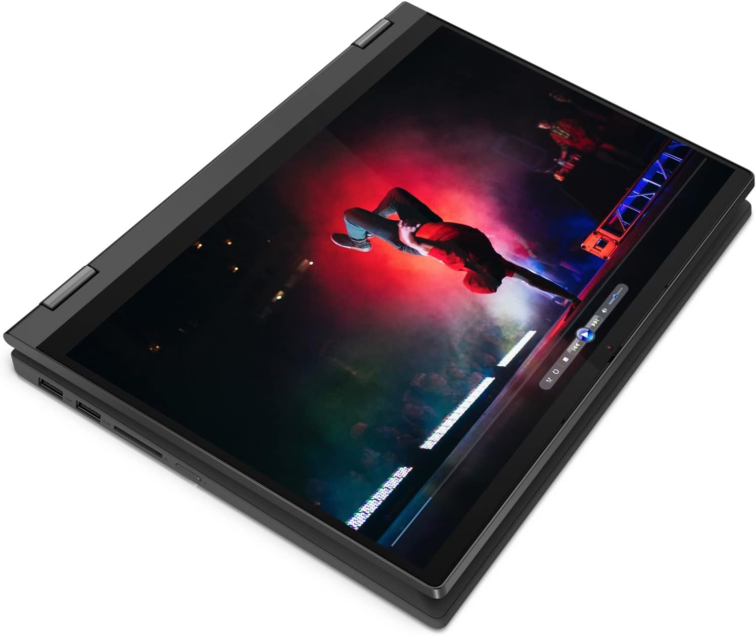 Lenovo IdeaPad Flex 5i 14' FHD IPS 2-in-1 Touchscreen Laptop 11th Intel i3-1115G4 UHD Graphics 4GB DDR4 RAM 128GB M.2 NVMe SSD HDMI USB-C WiFi AC BT Webcam Gray Windows 11 Pro (Renewed)