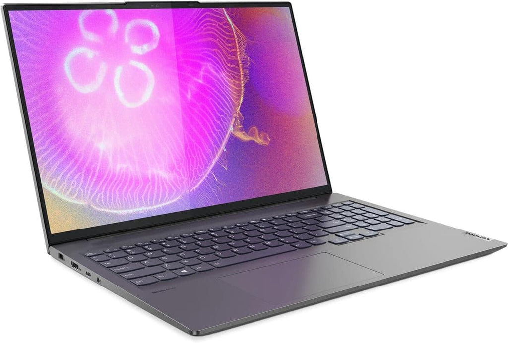 Lenovo Slim 7 | 16' 2.5K IPS 120Hz Touchscreen Laptop | Arc A370M Graphics | Core i7-12700H | 32GB LPDDR5 RAM | 1TB SSD NVMe | Backlit Keyboard | Wi-Fi 6 | Storm Grey | Windows 11 Home