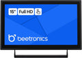 Beetronics 15 Inch Touchscreen Monitor | Full HD 1080p | 15TS7M – Industrial-Grade, Professional 10-Point Multi Touch Display for PC, Mac, Linux – HDMI, DisplayPort, USB-C, VGA Inputs