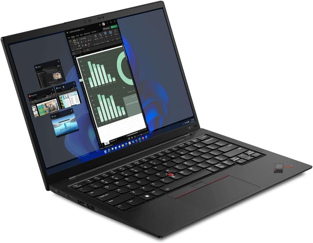 Lenovo ThinkPad X1 Carbon Touch Business Laptop, 14'' FHD+ Touchscreen, Intel 12-Core i7-1260P, 32GB LPDDR5 RAM, 1TB SSD, Backlit, Fingerprint, 2.48 lbs, FHD Webcam, Wi-Fi 6E, Win 11 Pro (Renewed)