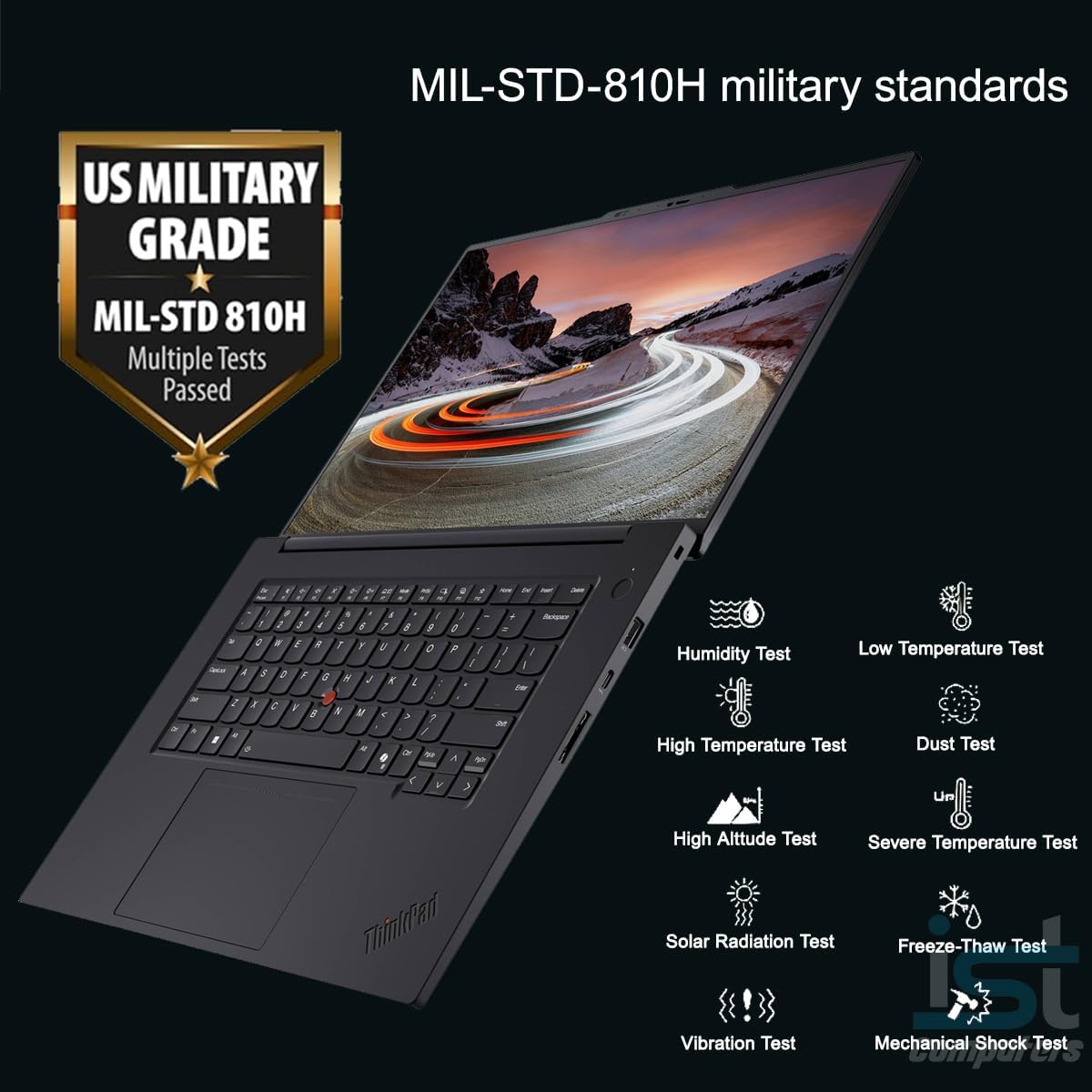 Lenovo ThinkPad T1g Gen 8 Mobile Workstation Laptop (NVIDIA RTX 5070 8GB, Intel Core Ultra 9 285H, 64GB DDR5, 2TB SSD, 16' 3.2K OLED Touchscreen) for Business, Gaming & Design, Fingerprint, Win 11 Pro