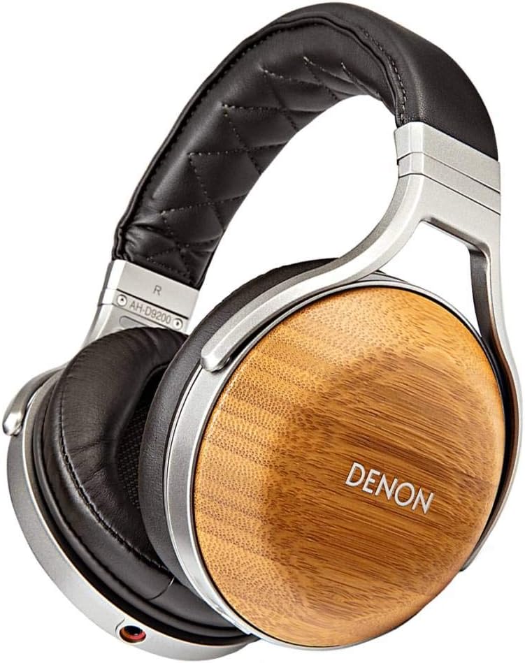 Denon AH-D9200 Flagship Reference Over Ear Headphones (Bamboo)
