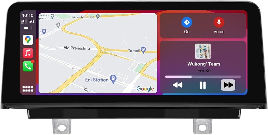 PEMP 10.25' Linux Head Unit for BMW 3 Series F30 F20 NBT CIC, CarPlay Support iOS 26 Android Auto Screen Calls Using The OEM Bluetooth with a Pry Tool （2012-2017）