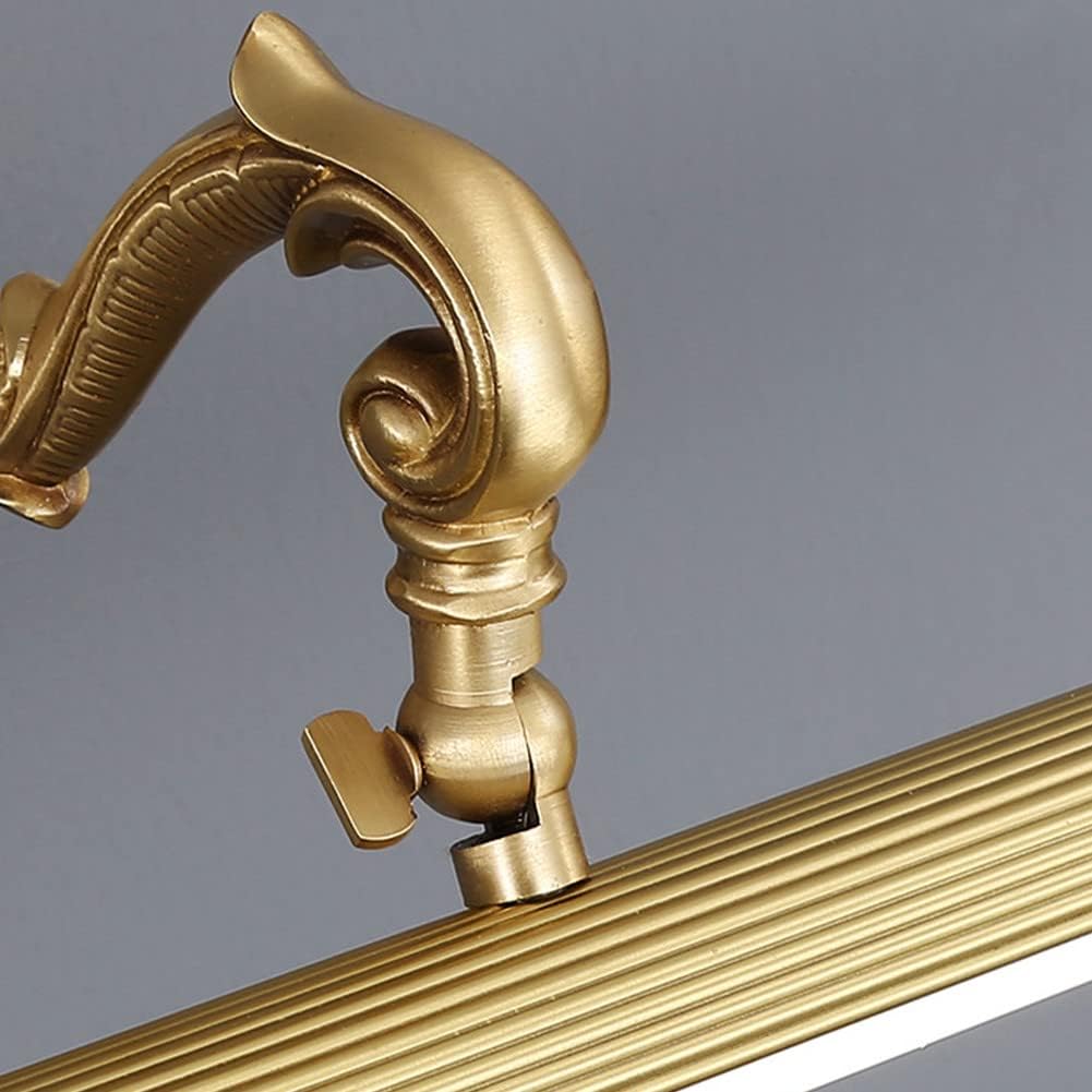 Aiwen LED Vanity Light Fixture 9W 22.04 inch Bath Vanity Lights with PC Lamp Shade Retro Artwork Picture Lighs Wall Sconces for Dressing Bathroom Lighting 3 Color Temperature