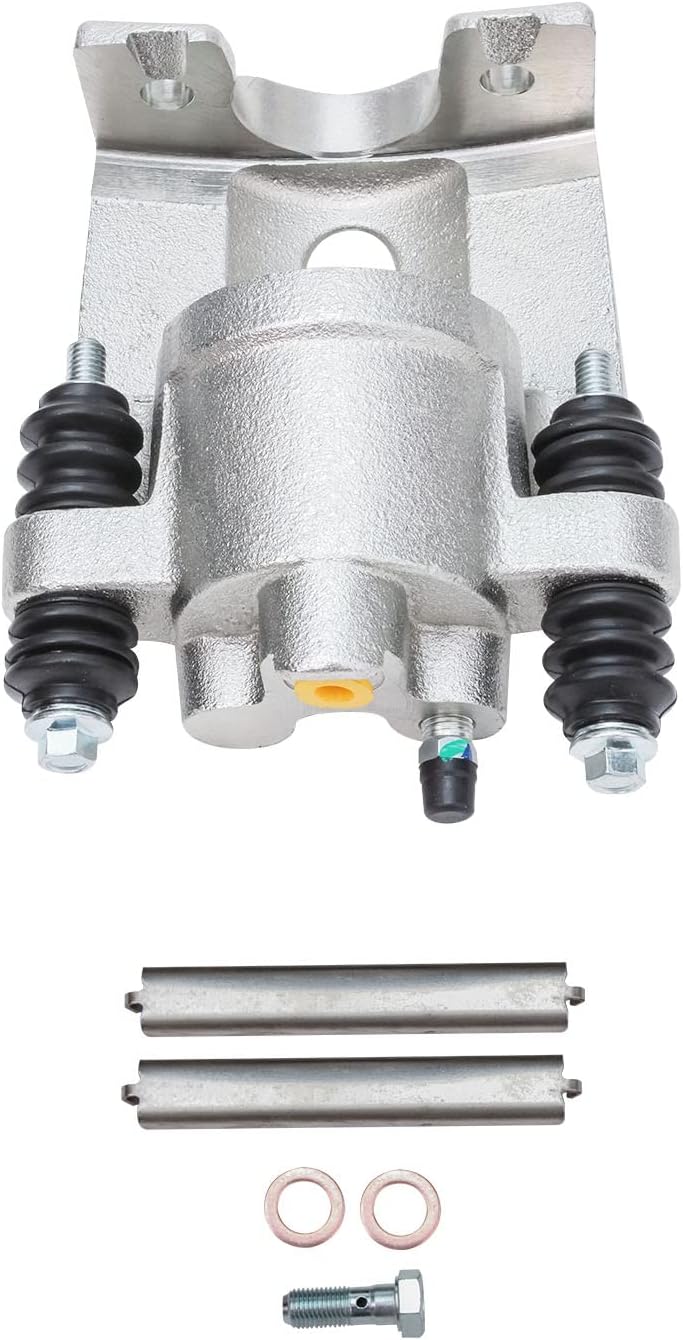 Detroit Axle - Rear Brake Kit for Ford 2004-2011 F-150, Lincoln 2006-2008 Mark LT, Disc Brakes Rotors Disc Brake Caliper w/Bracket 2007 Replacement