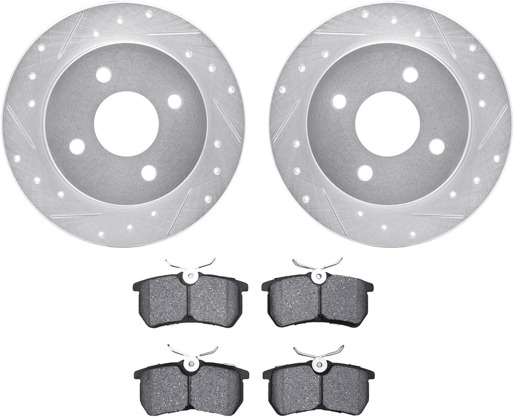 1 Piece Disc Brake Kit Rear fits Ford Focus,Fiesta 2001 2002 2003 2004 2005 2006 2007 2008 2009 2010 2011 2012 2013 2014 2015 2016 2017 2018 2019