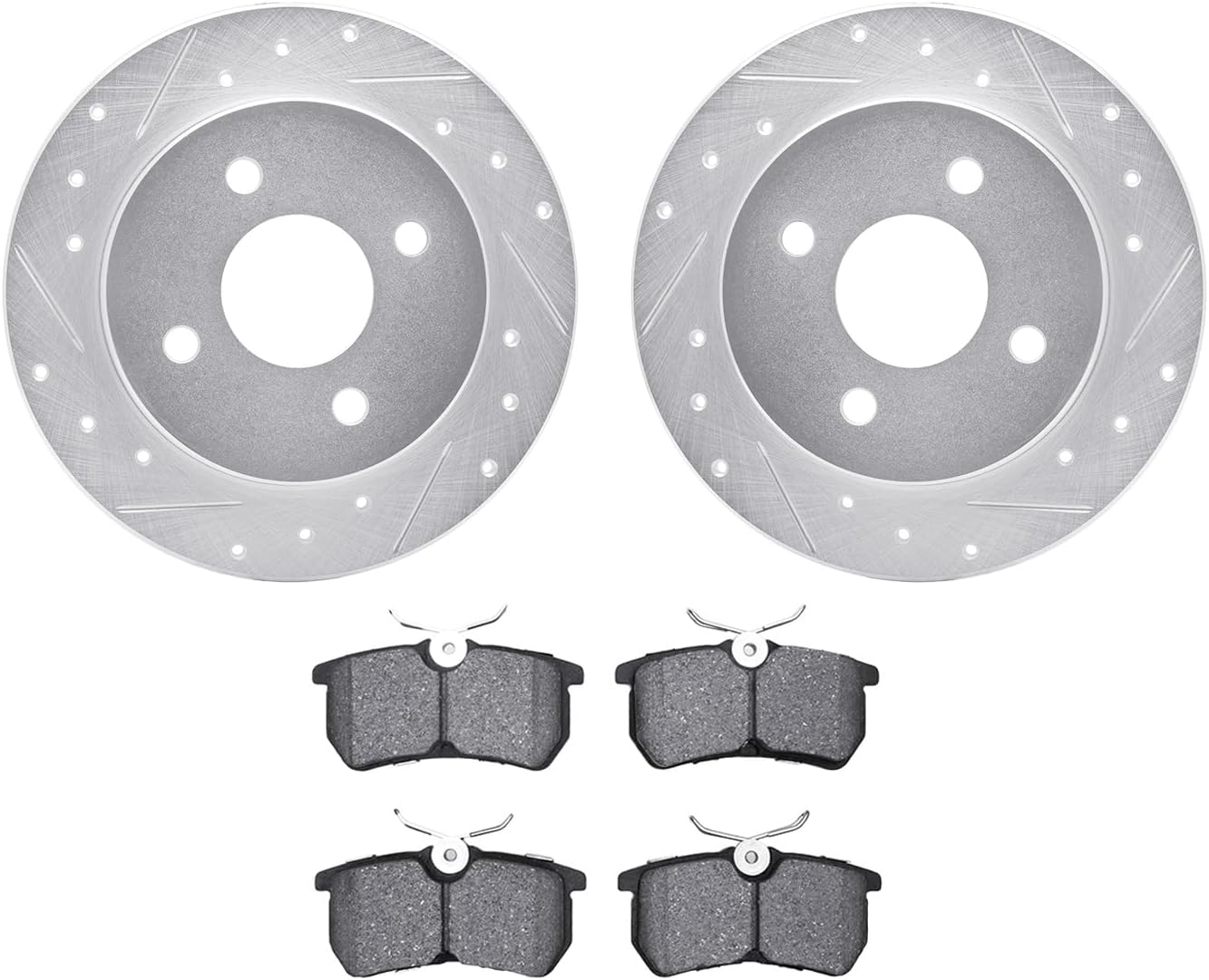 Disc Brake Kit Rear fits Ford Focus 2001 2002 2003 2004 2005 2006 2007 1 Pcs