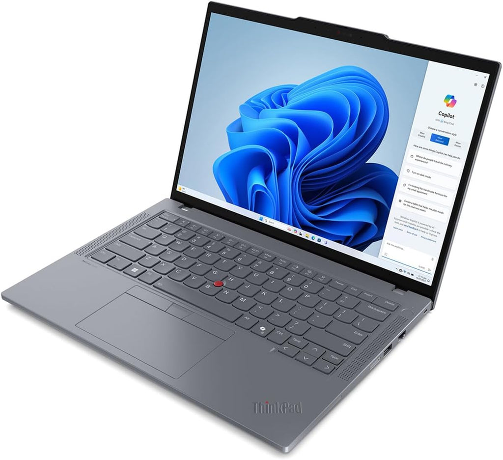 Lenovo ThinkPad T14 Gen 5 21MC000NUS 14' Notebook - WUXGA - AMD Ryzen 5 PRO 8540U - 16 GB - 256 GB SSD - English Keyboard - Gray