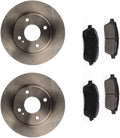 Front Brakes and Rotors Kit Ceramic Brake Pads and Rotors for Ford Fiesta 2011 2012 2013 2014 2015 2016 2017 2018 2019 1.6L l4, for Ford Fiesta 2014 2015 2016 2017 1.0L l3