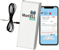 MarCELL PRO - Professional Level Remote Temperature, Humidity & Power Monitor - No WiFi Needed (Uses AT&T Network) - RV, Network Room, Freezer, Home - Instant Phone Call Alerts - Made in the USA