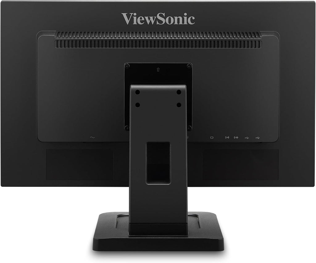 ViewSonic TD2211 22 Inch 1080p Touch Screen Monitor, Single-Point Resistive Touch for Industrial and Commercial Use, Durable 3H Hardness Screen, 100x100 mm VESA Compatible, HDMI, VGA, DVI, USB Hub
