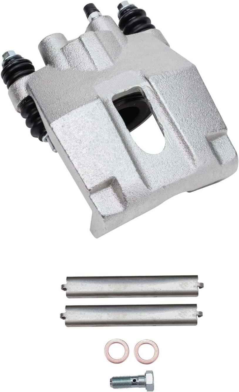 Detroit Axle - Rear Brake Kit for Ford 2004-2011 F-150, Lincoln 2006-2008 Mark LT, Disc Brakes Rotors Disc Brake Caliper w/Bracket 2007 Replacement
