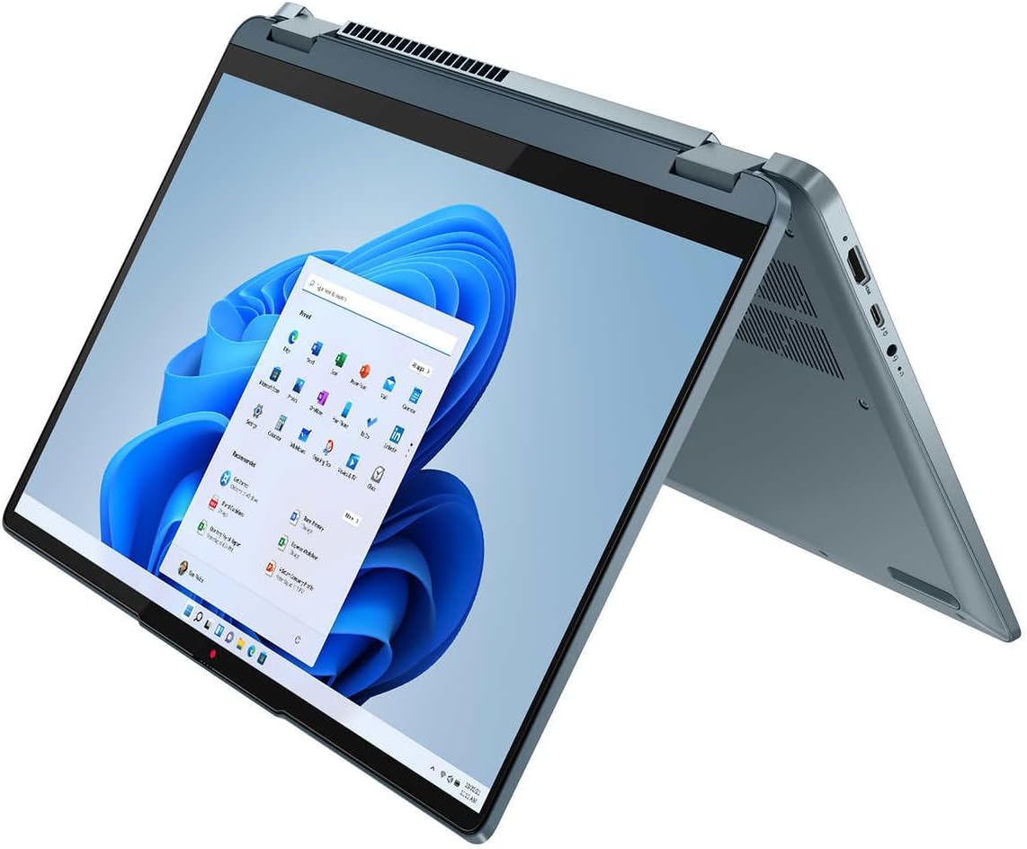 Lenovo IdeaPad Flex 7 2023 Business Laptop 14' 2.2K IPS Touch 10-Core Intel i7-1355U 16GB RAM 1TB SSD Iris Xe Graphics Thunderbolt 4 Wi-Fi 6E Backlit KB Fingerprint Windows 11 Home w/ONT 32GB USB
