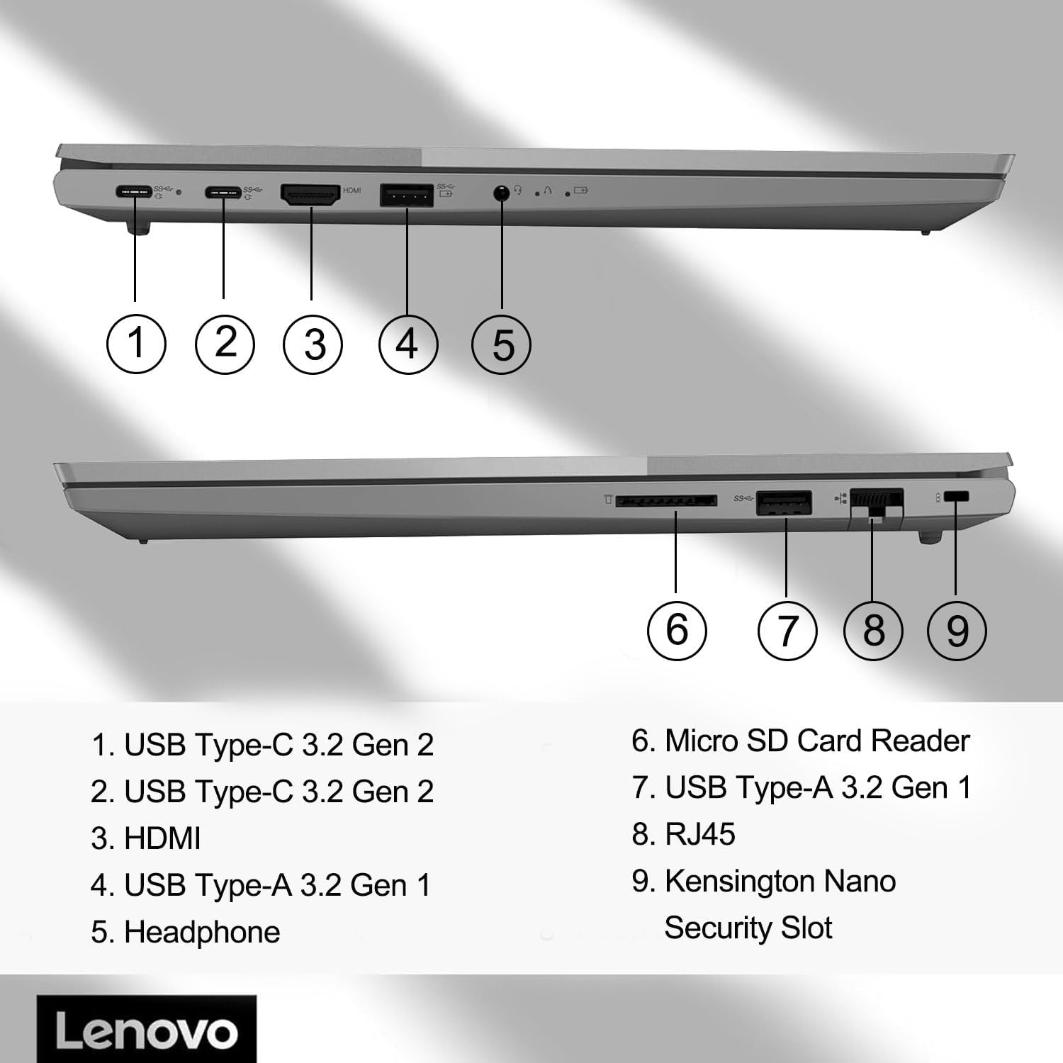 Lenovo ThinkBook 15 Business Laptop (15.6' FHD, 16GB RAM, 512GB SSD, AMD Ryzen 7 5825U (> i7-1165G7)),FHD Webcam w/ Shutter, Military Grade, Fingerprint, Win 11 Pro, Grey (Renewed)