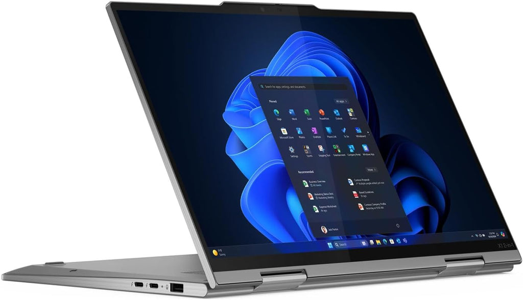 Lenovo ThinkPad X1 2-in-1 Gen 10 Aura Edition, Intel Ultra 7 258V, 14' OLED 2.8K (2880x1800) 500 nits, AR, Touchscreen, 32GB DDR5, 2TB SSD, Yoga Pen, 8MP IR Camera, Wi-Fi 7, Win 11 Pro - Grey