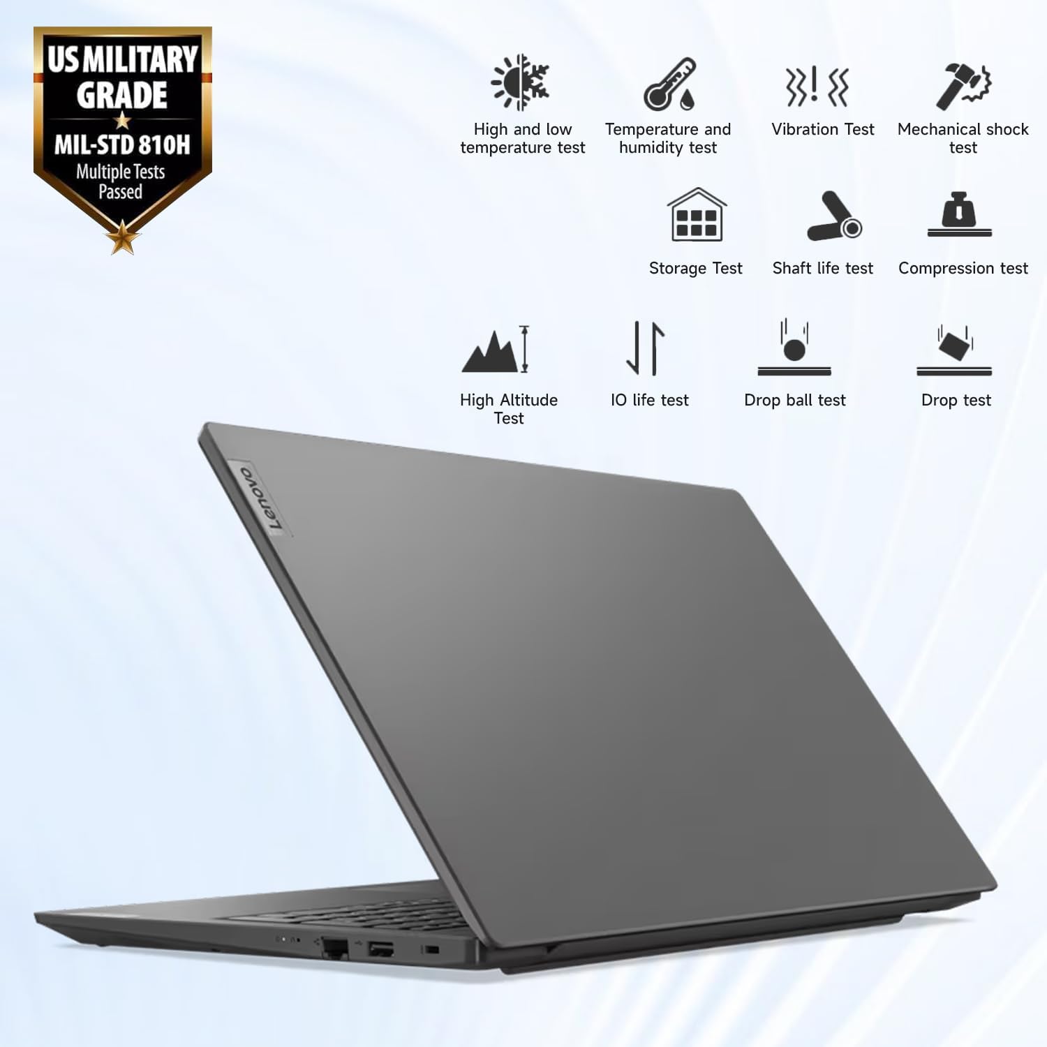 Lenovo V15 Laptop for Business, Home, Student | 15.6' FHD Anti-Glare Display | Intel Core i7-1255U | 40GB RAM | 1TB SSD | HDMI | Type-C | RJ-45 | Numeric Keypad | Webcam | Wi-Fi 6 | Windows 11 Pro
