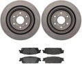 Brake Pads and Rotors Kit - Rear Brakes and Rotors, Replacement Brake Kit fits Chevrolet Avalanche 2007-2013 fits Chevy Avalanche 2007-2013 fits Chevrolet Silverado 1500 2007-2013