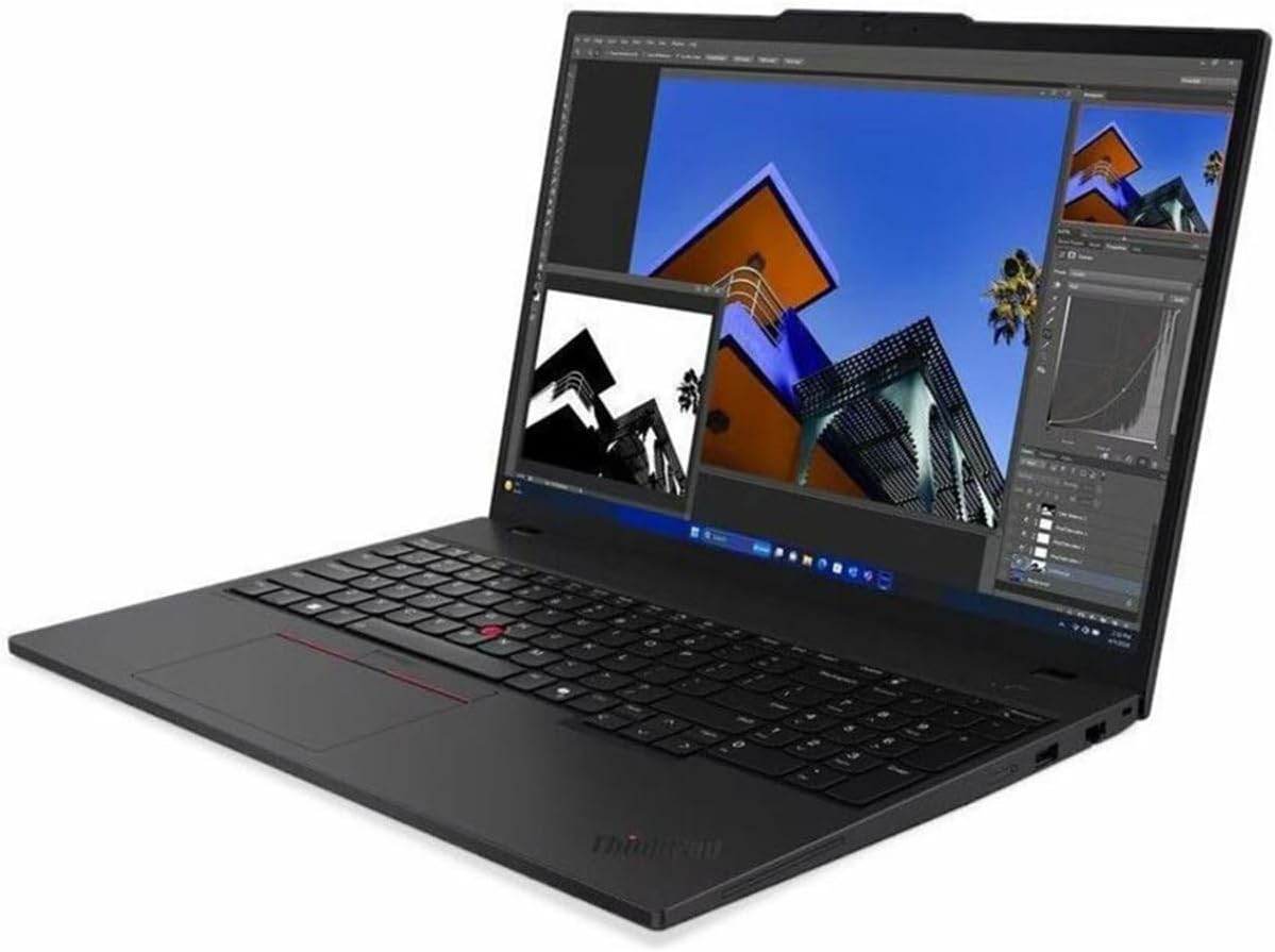 Lenovo ThinkPad T16 Gen 3 16″ WUXGA IPS Touchscreen Laptop – Intel Core Ultra 5 125U – 16 GB DDR5 – 512 GB NVMe SSD – Intel ARC Graphics – Wi-Fi 6E – Windows 11 Pro – Black
