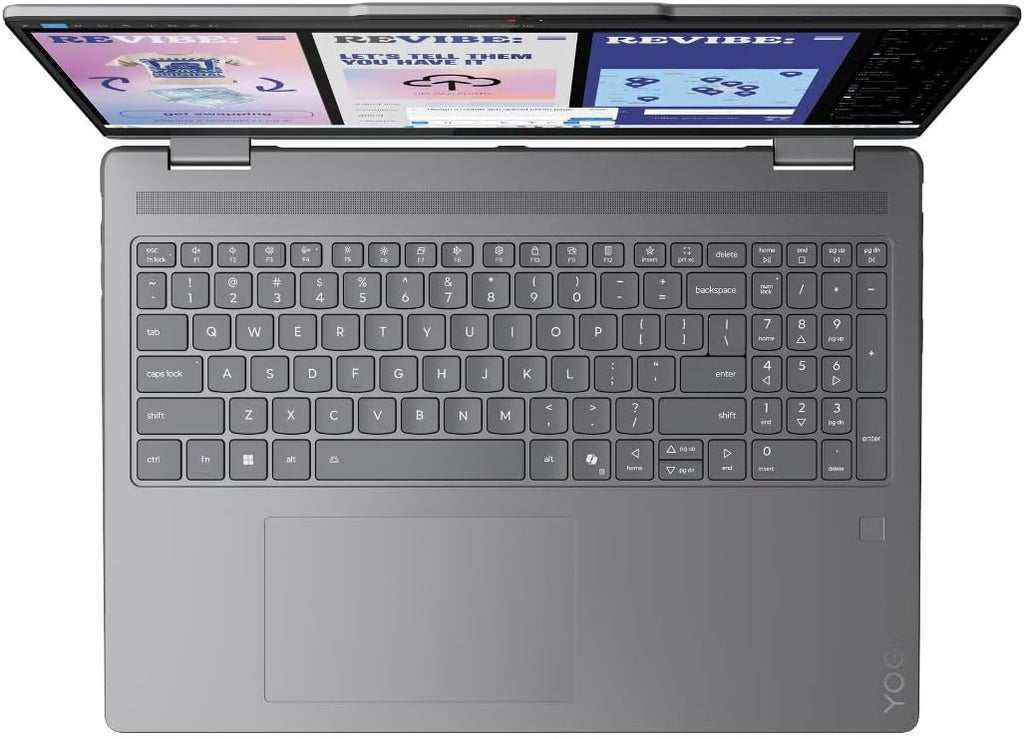 Lenovo Yoga 7i 2-in-1 AI Copilot + Laptop 16.0' 2K Touchscreen Display (Intel Ultra 5 Series 2, 16GB LPDDR5X, 512GB M.2 PCIe SSD, Backlit KB, Fingerprint, 2 TB 4, Win 11 Pro) w/DKZ USB Port Expander