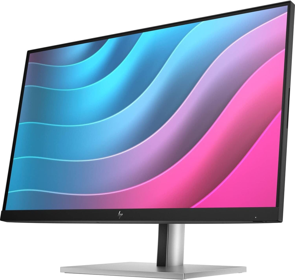 HP E24 G5 23.8' Full HD Desktop Computer Monitor 75Hz 5ms Response Time 16:9 24-inch IPS Technology Anti-glare; Height Adjust Tilt Swivel Pivot Rotation 250 Nits Black (Renewed)