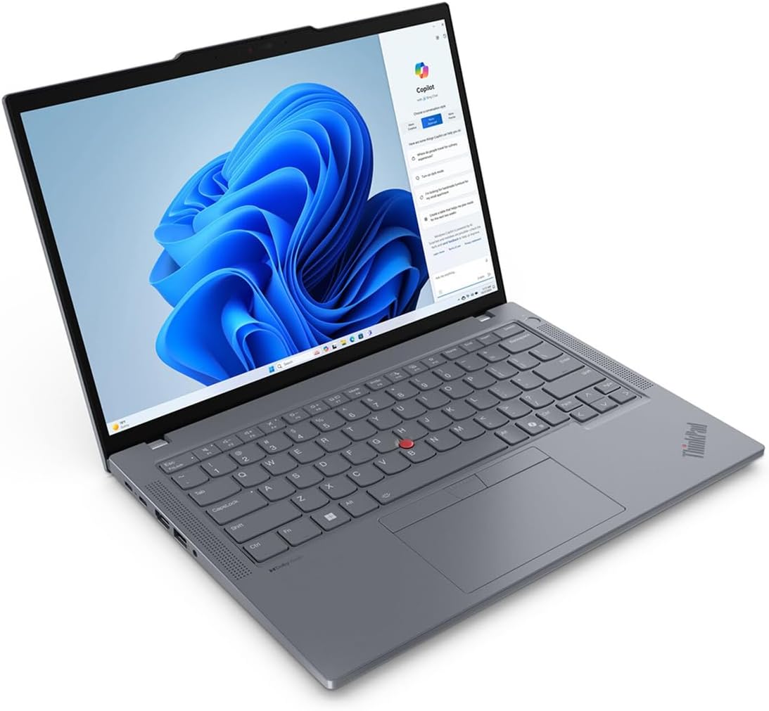 Lenovo ThinkPad T14 Gen 5 21MC000NUS 14' Notebook - WUXGA - AMD Ryzen 5 PRO 8540U - 16 GB - 256 GB SSD - English Keyboard - Gray