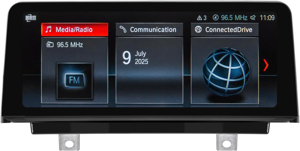 PEMP 10.25' Linux Screen for BMW 3 Series F30 X1 F48 2017-2019 EVO ID6, Wireless CarPlay Android Auto Support for Calls and Music Using OEM Bluetooth