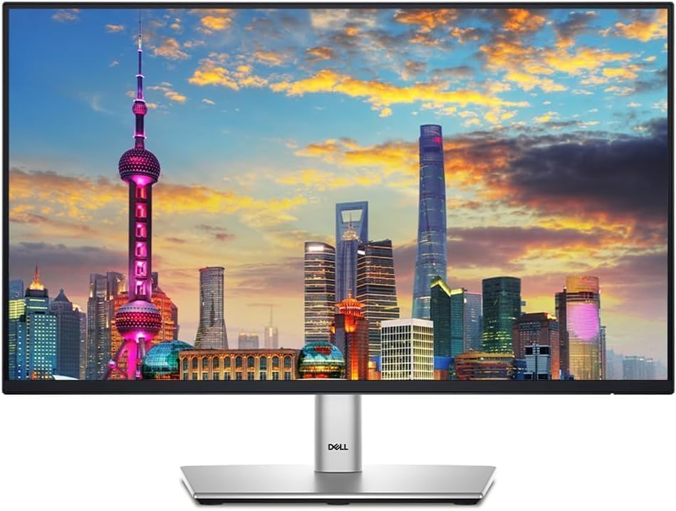 Dell P2425H 24-inch 1080P Full HD Wide Angle Backlit LED LCD Professional Monitor, Low Blue Light, Ultrathin Bezel, IPS, VGA, HDMI, DisplayPort, USB Hub, 15W PD USB-C