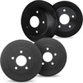 Dynamic Friction Company Front and Rear Brakes and Rotors| Slotted Brake Rotors| Front and Rear Disc Brake Rotors| Fits 2004-2012 Ford EcoSport, 2005-2009 Ford Fiesta, 2011-2012 Ford Fiesta