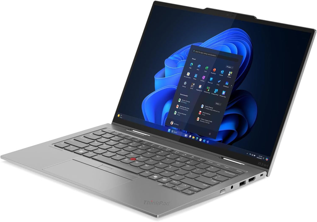 Lenovo ThinkPad X1 2-in-1 Gen 10 Aura Edition, Intel Ultra 7 255U, 14' FHD (1920 x 1200) 500 nits, AR, Touchscreen, 32GB DDR5, 2TB SSD, Yoga Pen, 1080P FHD RGB+IR Camera, Win 11 Pro - Grey