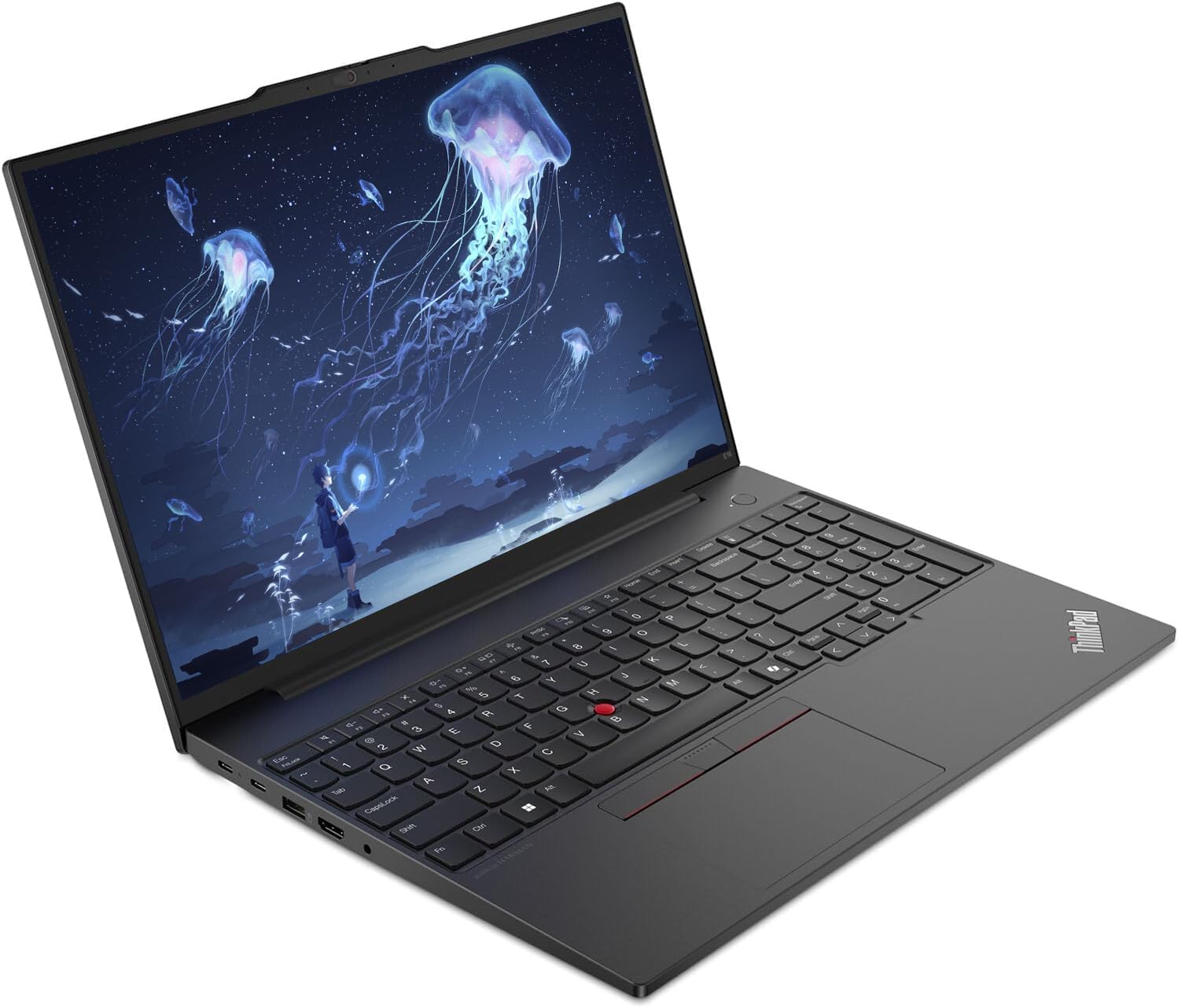 Lenovo ThinkPad E16 16' WUXGA Business Laptop, AMD Ryzen 5 7530U (Beat i7-1165G7), Up to 4.5GHz, 24GB RAM, 2TB PCIe SSD, Fingerprint, Backlit, HDMI, RJ-45, Wi-Fi 6, Windows 11 Pro, with 5ave Kit