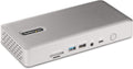 StarTech.com Thunderbolt 4 Dock - Dual 4K MacBook Pro and M4 Air, Quad Monitor 4K Windows, 16 Port 40Gbps Laptop Docking Station with 100W Charging, 2 x HDMI, 2 x DisplayPort (132N-TB4USB4DOCK)
