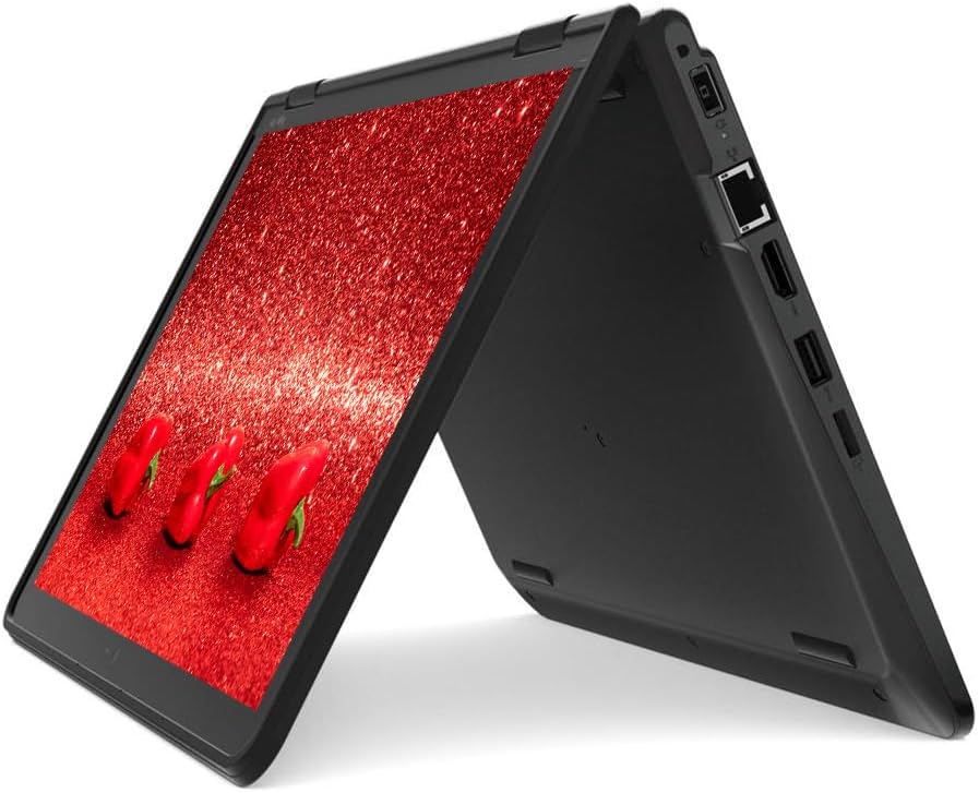 Lenovo Yoga Convertible 2-in-1 Laptop, 11' IPS HD Touchscreen, Intel Celeron Processor Up to 2.58GHz, 8GB RAM, 128GB SSD, Super-Fast WiFi, HDMI, Windows 11 (Renewed)