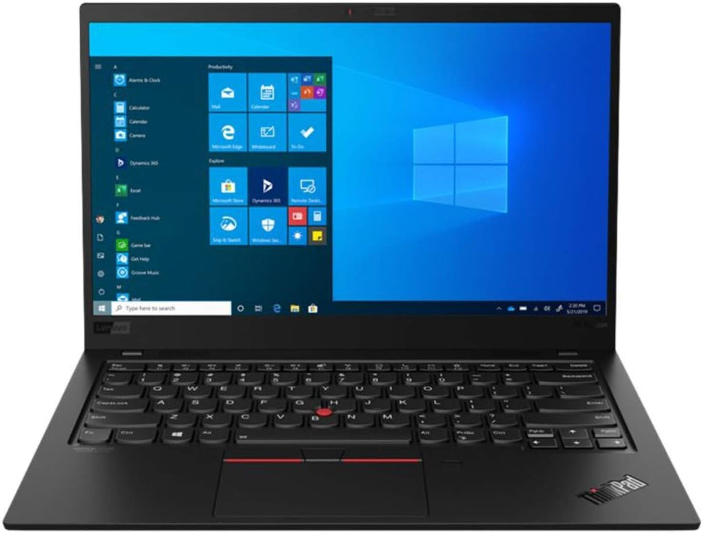 Lenovo Gen 8 ThinkPad X1 Carbon with 14' Non-Touch Display, Intel i7-10510U Processor, 1TB PCIe SSD, 16GB RAM, and Windows 10 Pro (2020 Version)