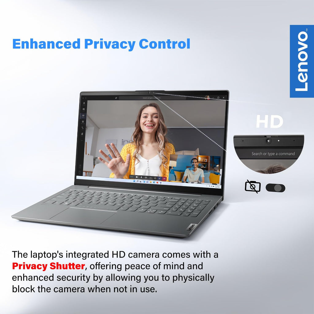 Lenovo IdeaPad Laptop, 15.6' FHD Display, AMD Ryzen 5 5500U (Beats i7-1185G7), Long Battery Life, USB-C, Webcam, HDMI, Wi-Fi 6, Bluetooth, w/WOWPC Bundle, Windows 11 (40GB RAM | 1TB PCIe SSD)
