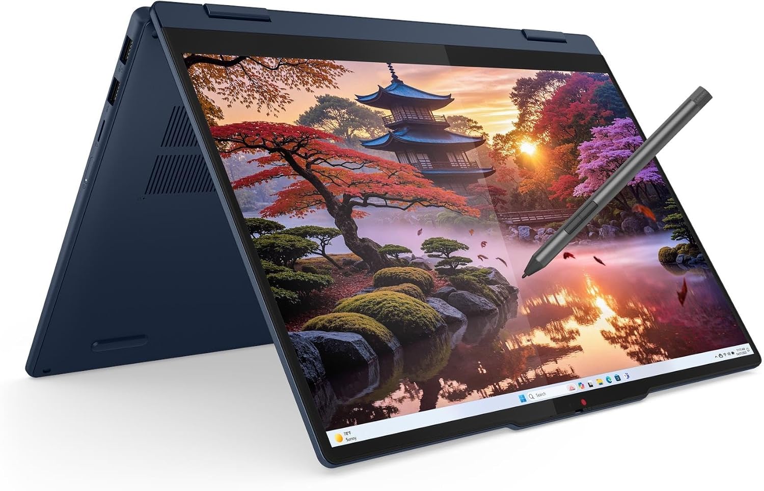 Lenovo IdeaPad 5 2-in-1 14' WUXGA (1920x1200) IPS Touchscreen Laptop 2025 New | AMD Ryzen AI 7 350 8-Core | AMD Radeon 860M Graphics | Backlit Keyboard | Wi-Fi 7 | 16GB LPDDR5 2TB SSD | Win11 Home
