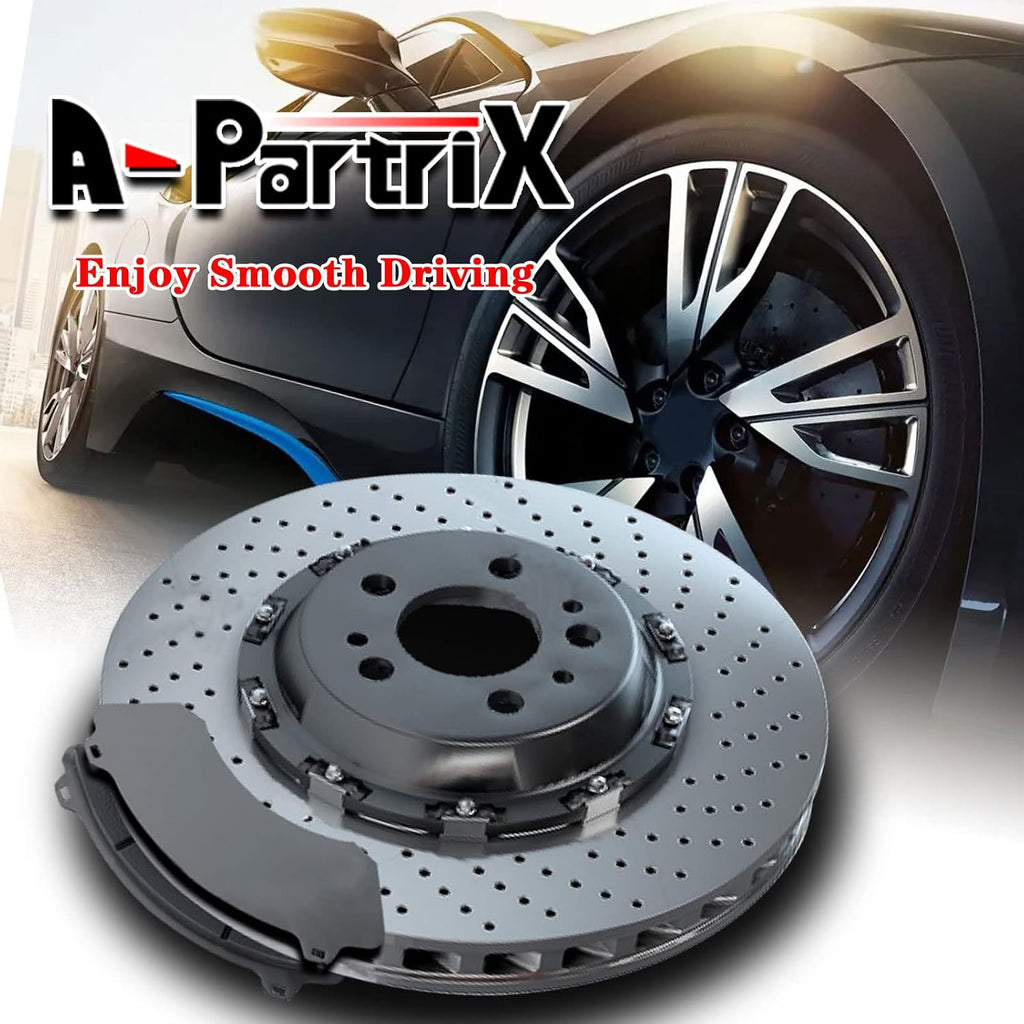 Brake Pads and Rotors Kit - Front Brakes and Rotors, Front Brake Kit fits Ford EcoSport 2012 2011 2010 2009 2008 2007 2006 2005 2004 fits Ford Fiesta 2009 2008 2007 2006 2005
