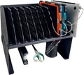 Laptop Charging Station for Classroom, Office, or Home, 10-Device Organizer with 6 AC Outlets & 4 Fast-Charging USB Ports, Fits Laptops, Tablets & E-Readers up to 1.375' Thick, 15.6'