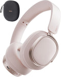 Edifier ES850NB Active Noise Cancelling Headphones, Over Ear Bluetooth Headset, 92H Playtime Wired & Wireless Hi-Res Audio Certified, Fast Charging Clear Calls (Pink) (Renewed)