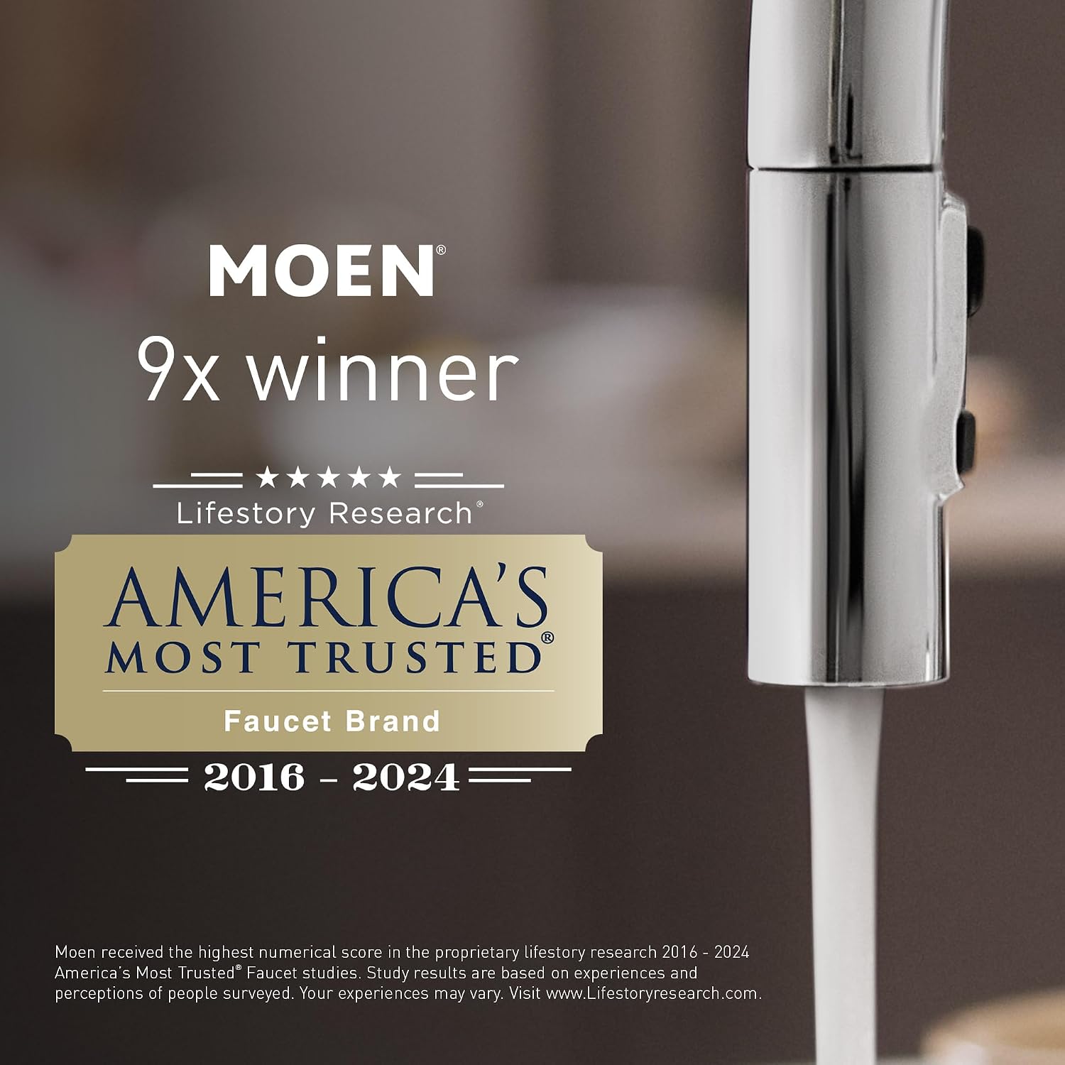 Moen YB2864CH Eva 4-Light Dual-Mount Bath Bathroom Vanity Fixture with Frosted Glass, Chrome