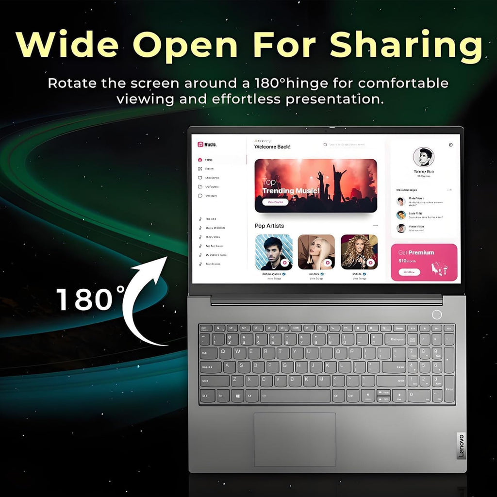 Lenovo ThinkBook Business 15.6'' FHD Laptop, Powerful Intel Core i7(10-Core, Up to 4.7 GHz), 16GB RAM, 1TB SSD, Windows 11 Pro, Ethernet Port RJ-45, SD Card Reader, Fingerprint Reader, WOWPC USB