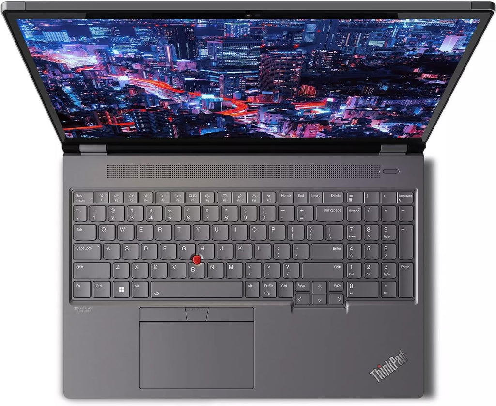 Lenovo ThinkPad P16 Gen 2 Mobile Workstation, 【 i7-14700HX, (64GB RAM + 1TB SSD), 16' 4K WQUXGA (3840 x 2400), 800 nits, RTX 2000 Ada 8G】, Backlit KYB, Fingerprint Reader, Win11 Pro