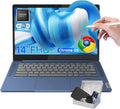 Lenovo IdeaPad Slim 3 Chromebook Laptop, 14'' FHD Touchscreen, 4GB RAM, 64GB eMMC + 256GB Micro SD, MediaTek Kompanio 520, Lightweight Chromebook for Business & Students, w/Accessories