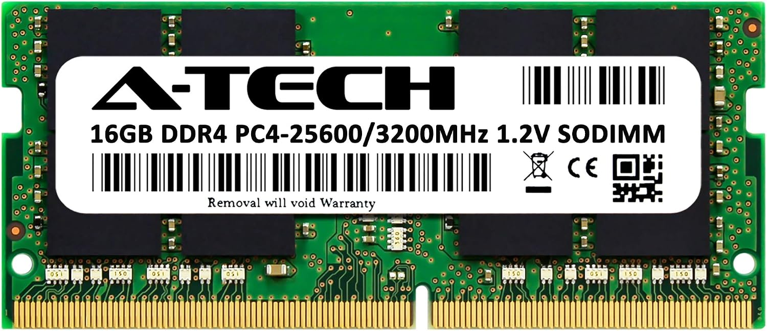 A-Tech 16GB RAM for Lenovo Legion 5/5i Gaming Laptop | DDR4 3200MHz PC4-25600 SODIMM 1.2V 260-Pin Non-ECC SO-DIMM Memory Upgrade