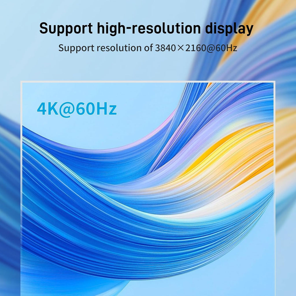 8 Port HDMI KVM Switch, Yinker 4K@60Hz 2K@144Hz USB Rack Mount KVM HDMI Switch w/8 Pack KVM Cables, Support RGB 4:4:4, HDCP 2.2, 3.5mm Audio, 4 USB 2.0, IR Remote