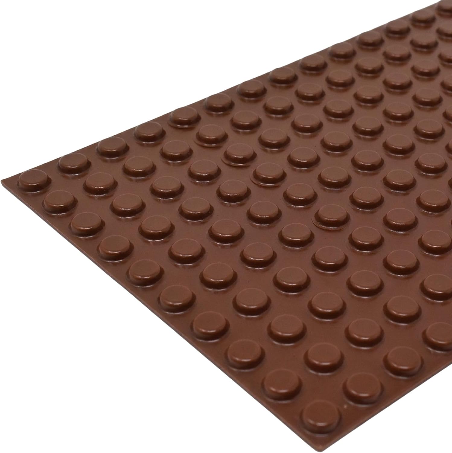 Bumper Specialties Self Adhesive Bumper Feet 0.500' x 0.140' (12.7mm x 3.5mm) Brown Cylindrical Polyurethane Pads for Surface Protection, 5,000 Pieces per Box, BS01